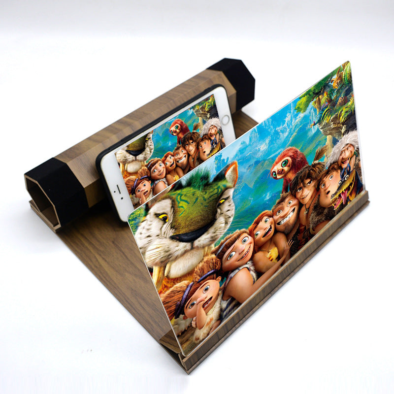 Lazy Stand Tablet Holder with Magnetic Phone Amplifier