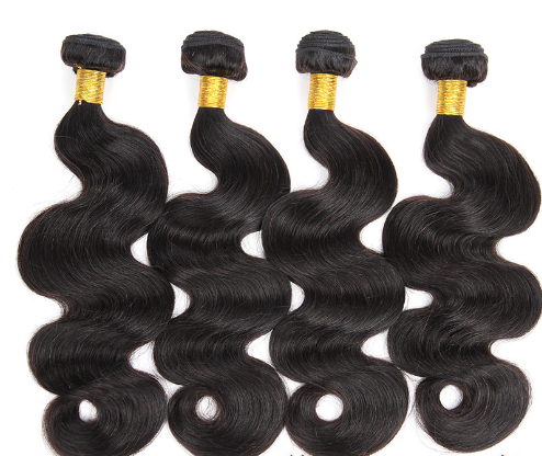 100% Real Brazilian Hair Extensions in Body Wave Style