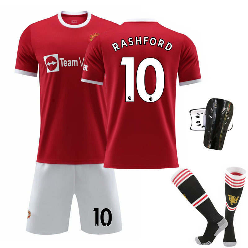 2021-22 Manchester United Jersey Set with Socks