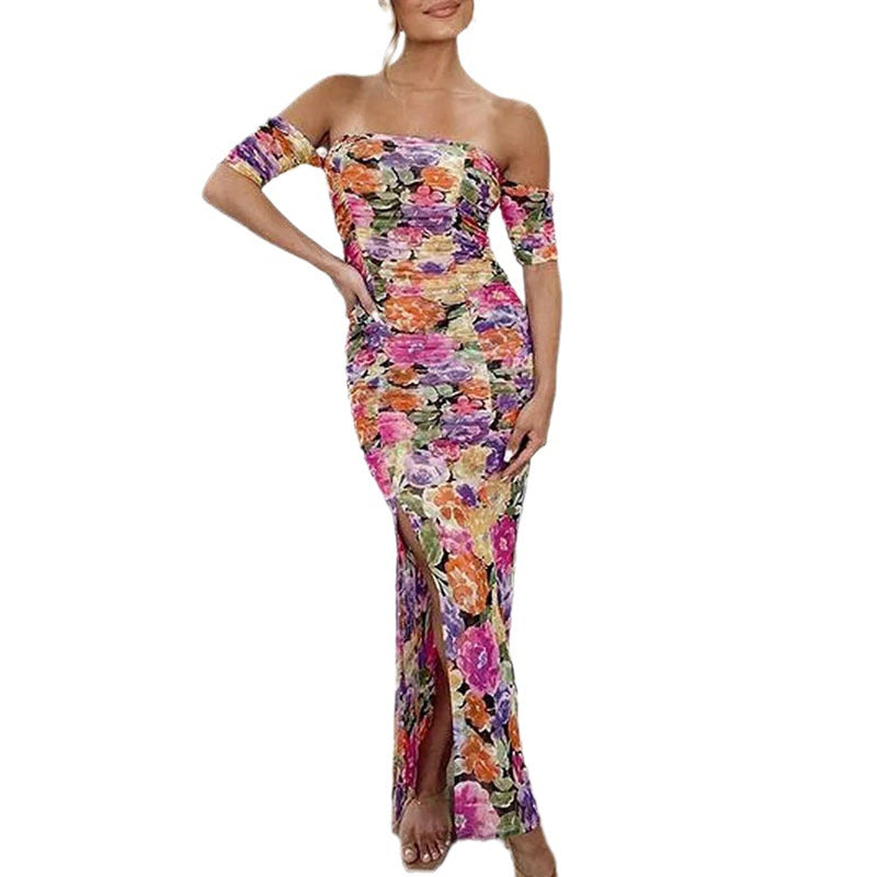 2023 Summer Fashion Sexy Off-Shoulder Dress