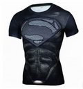 3D Digital Print Superman T-Shirt & Captain America Gear