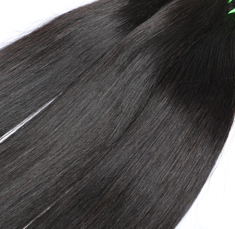 100% Realistic Straight Hair Wig in Natural Color