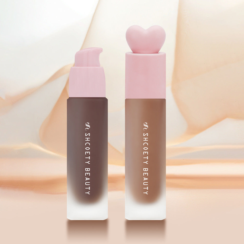 1pc SHCOETY Liquid Foundation Oil Control Makeup Cream