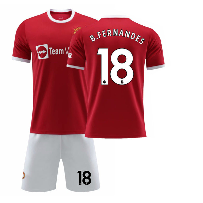 2021-22 Manchester United Jersey Set with Socks