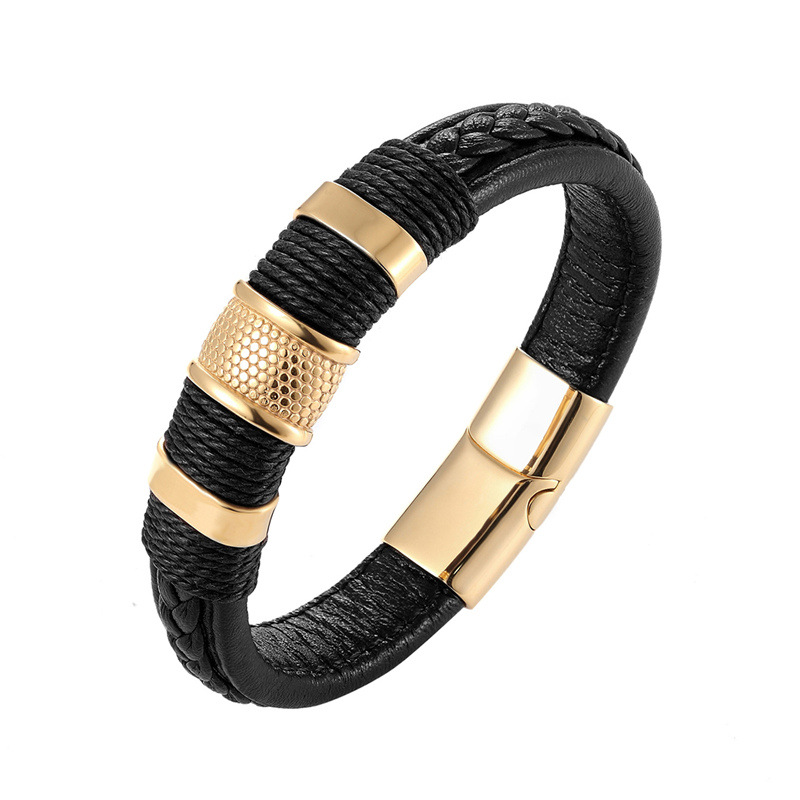 "Retro European & American Men's Bracelet