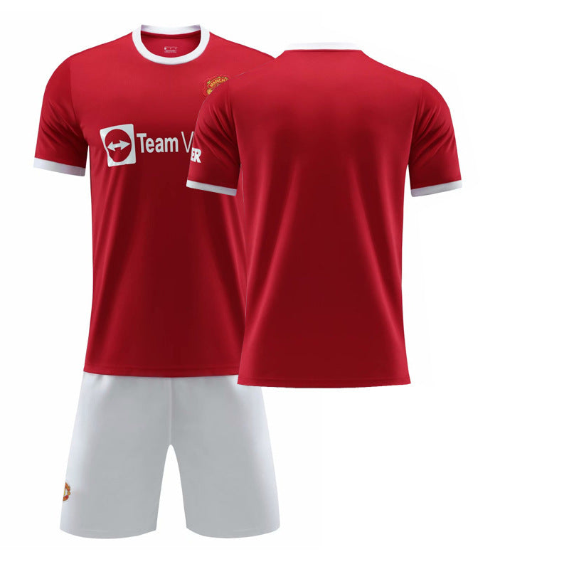2021-22 Manchester United Jersey Set with Socks