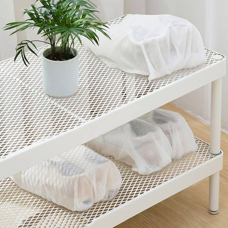 10pcs Solid Color Shoe Storage Dust Bags