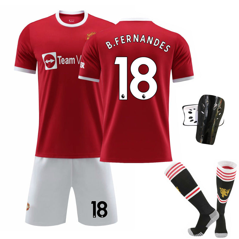 2021-22 Manchester United Jersey Set with Socks
