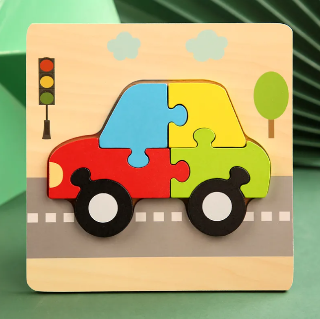 3D Animal Puzzle Set