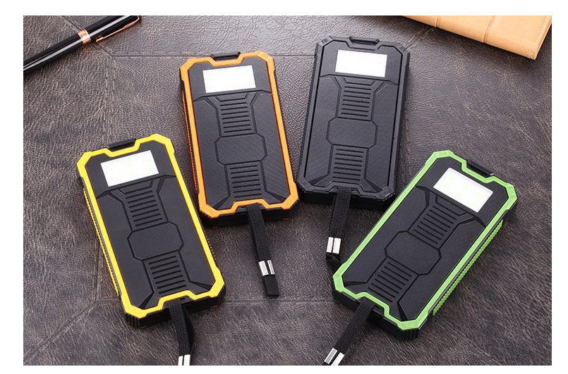 20000mAh Solar Power Bank - Multi-Function Portable Charger