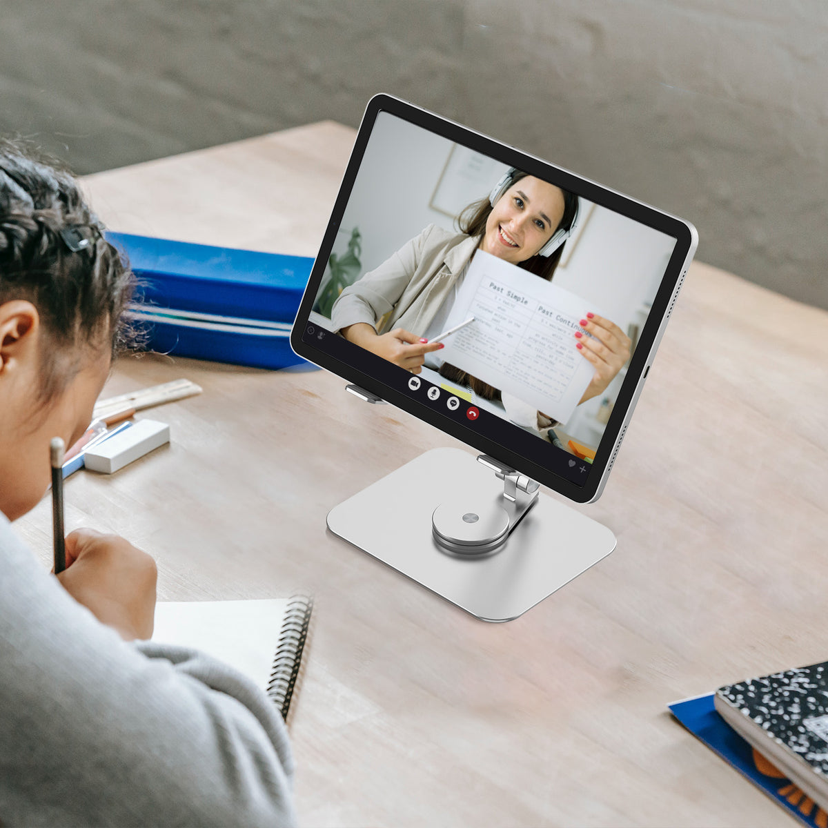 360-Degree Rotating Aluminum Alloy Tablet Stand