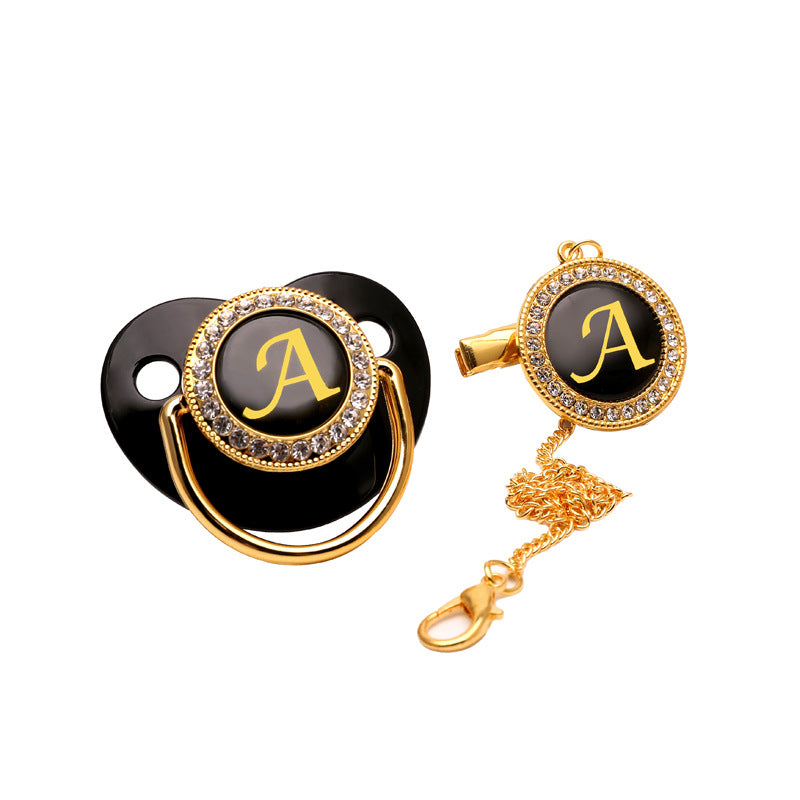 Cross-Border Popular Baby Pacifier with Clip Chain