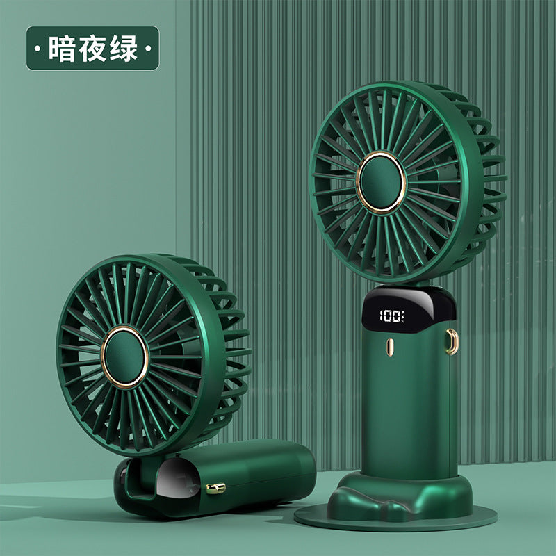 2023 Mini Handheld USB Rechargeable Fan with Aroma