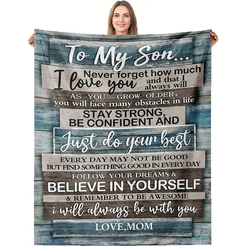 Digital Print Flannel Blanket for Sofa and Bed