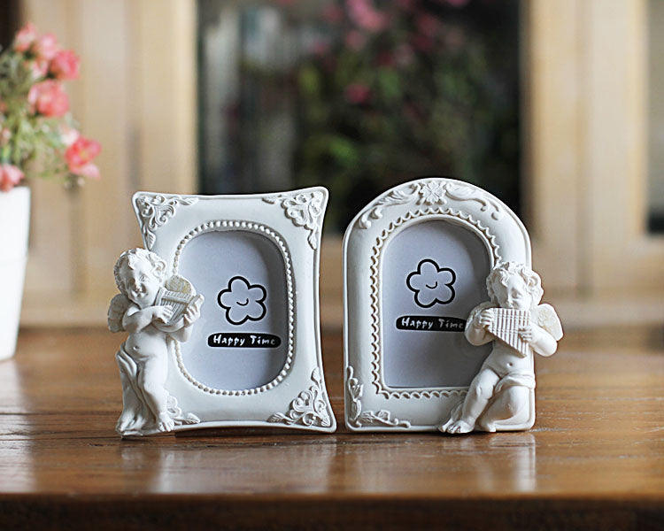 "Angel Frame for Cute Baby Photos - Baby Picture Holder"