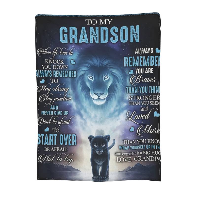 Lightweight Fleece Blanket Gift for Daughter from Dad