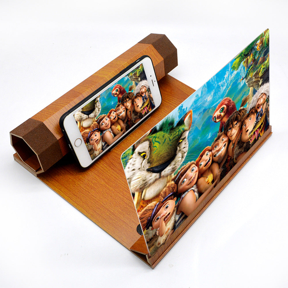 Lazy Stand Tablet Holder with Magnetic Phone Amplifier
