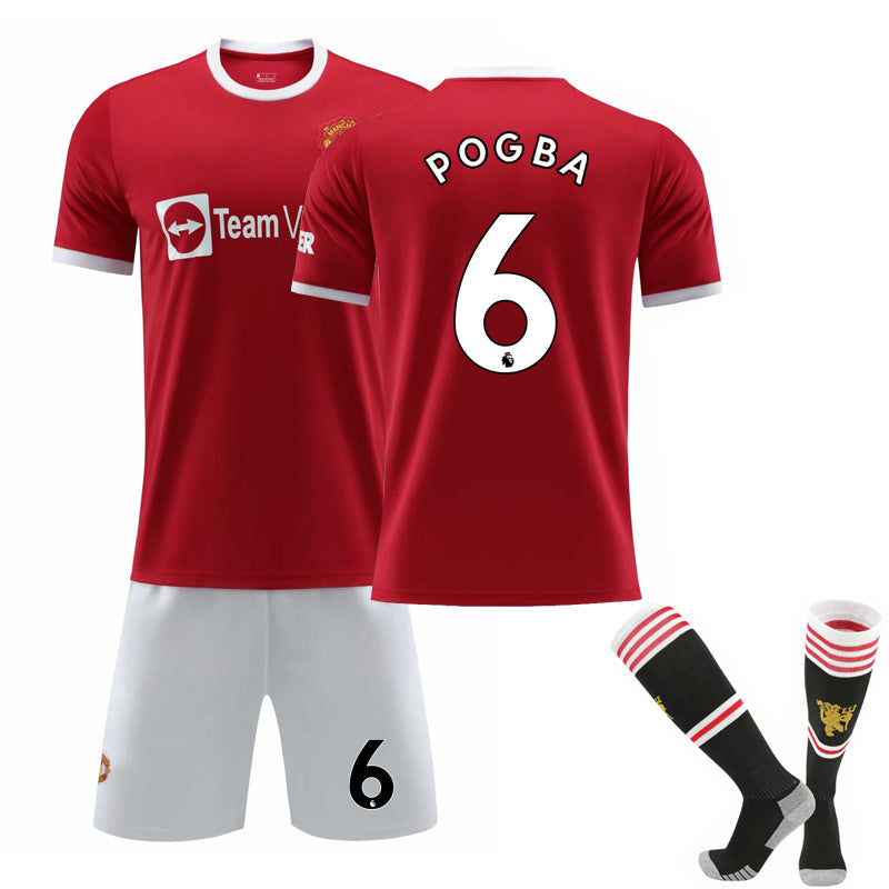 2021-22 Manchester United Jersey Set with Socks