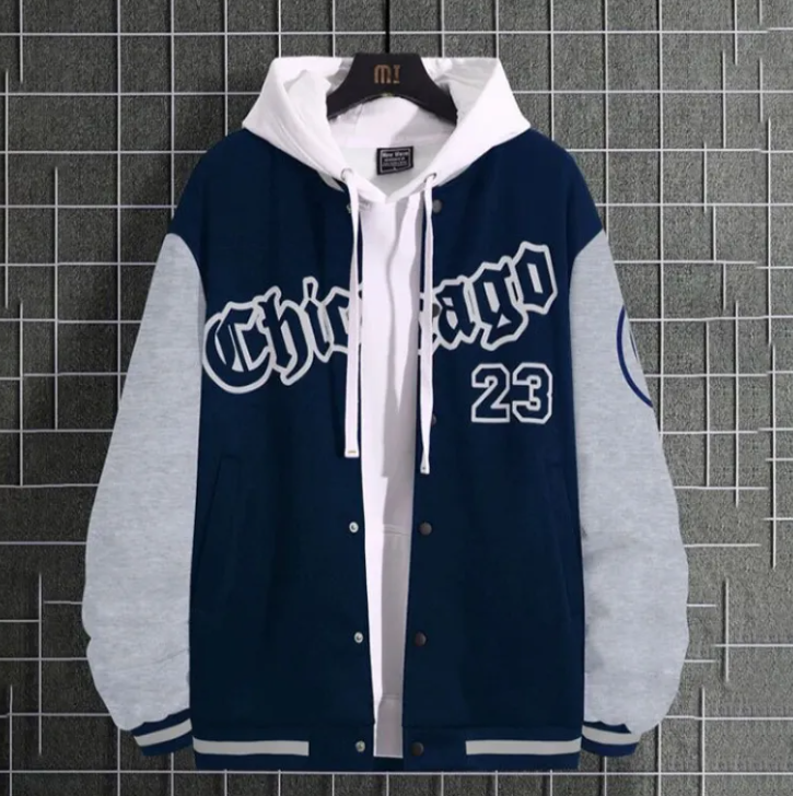American Baseball Jacket Baggy Casual Jacket
