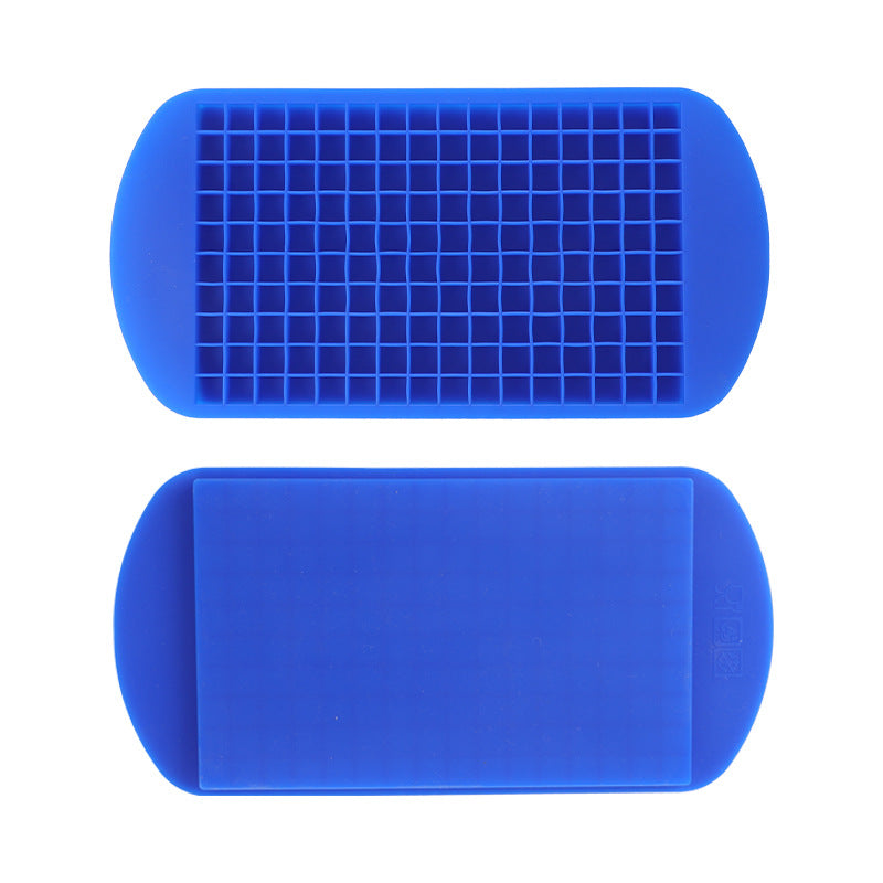 160-Cube Silicone Ice Tray - Black Ice Mold