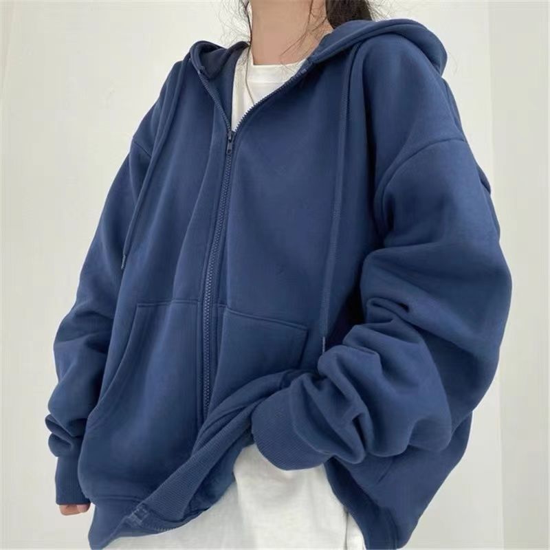 Casual High Street Hooded Jacket for Couples in Hong Kong
