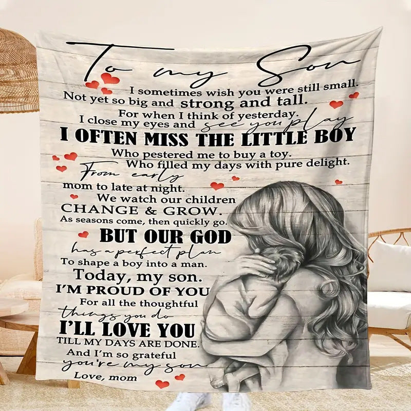 Digital Print Flannel Blanket for Sofa and Bed