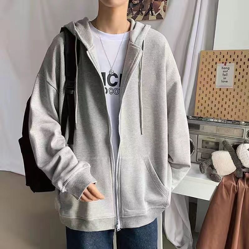 Casual High Street Hooded Jacket for Couples in Hong Kong