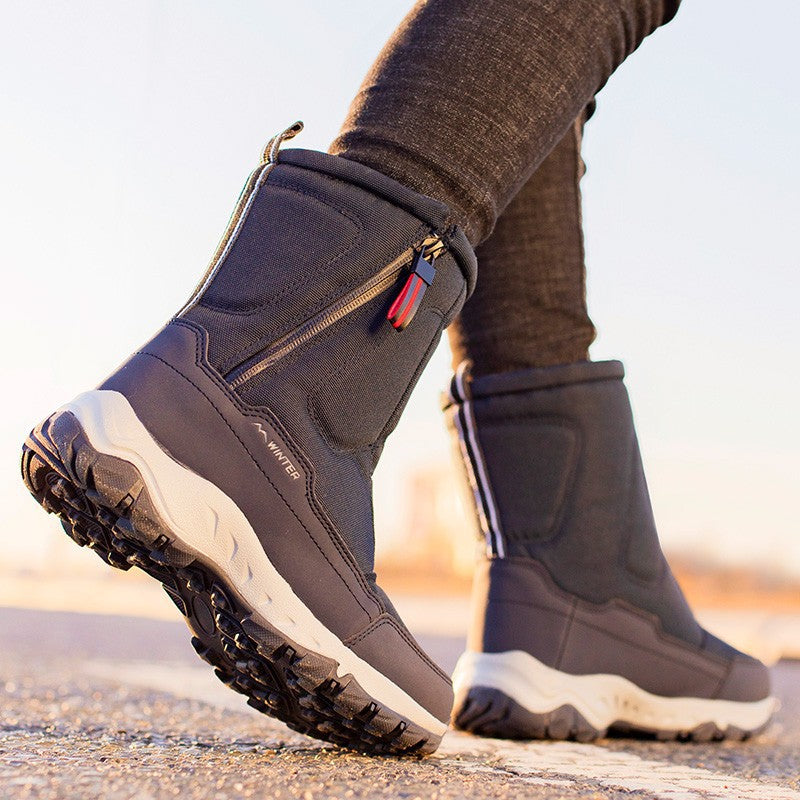 2021 Winter Thick Couple Snow Boots for Outdoor Use