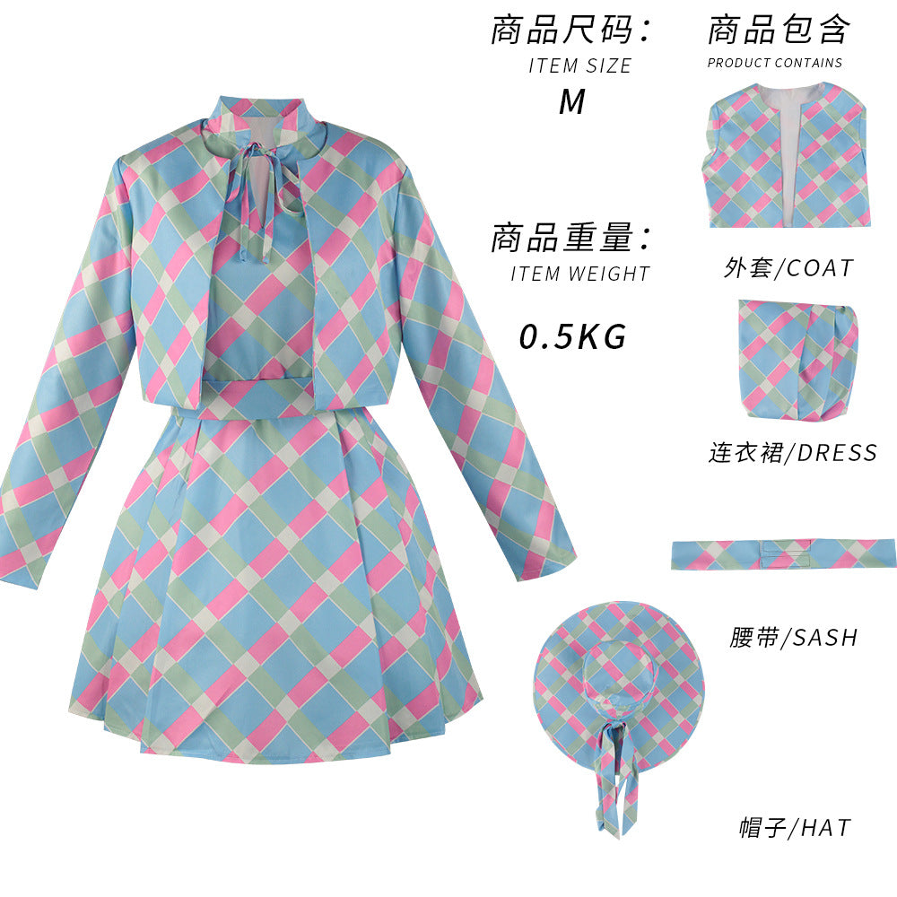 2023 Barbie Cosplay Costume Dress and Bodysuit