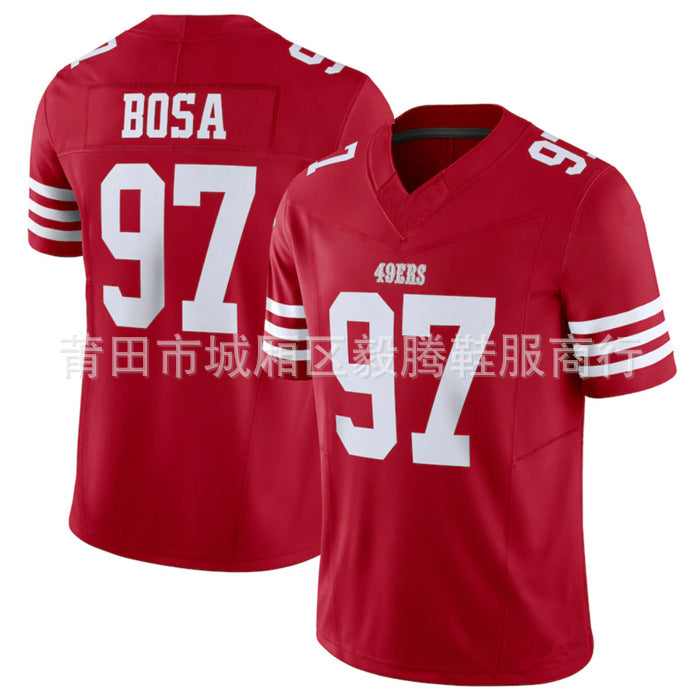 2023 New San Francisco 49ers Embroidered Jerseys