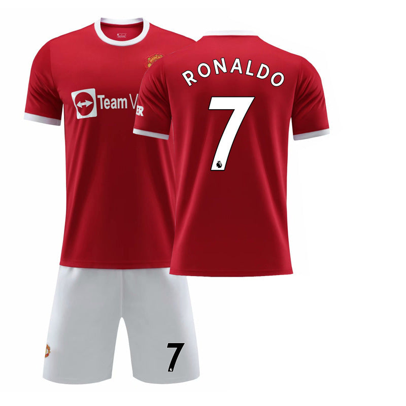 2021-22 Manchester United Jersey Set with Socks