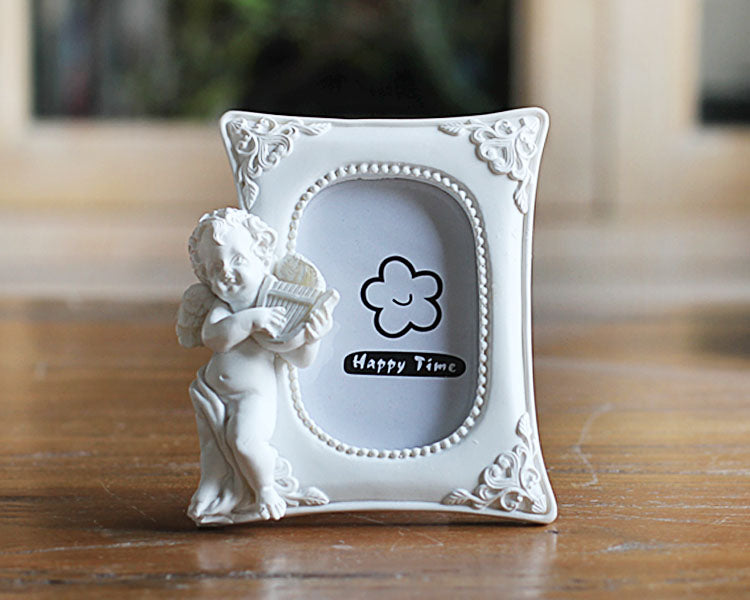 "Angel Frame for Cute Baby Photos - Baby Picture Holder"