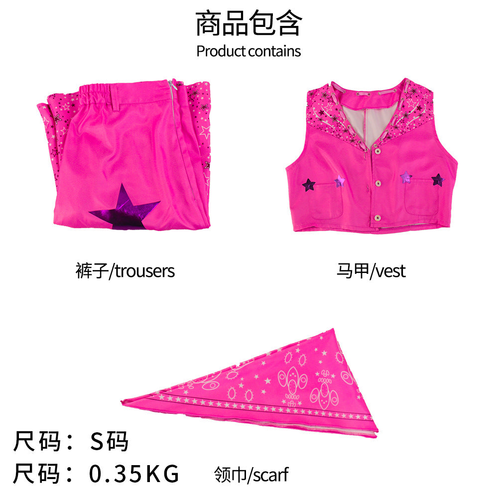 2023 Barbie Cosplay Costume Dress and Bodysuit