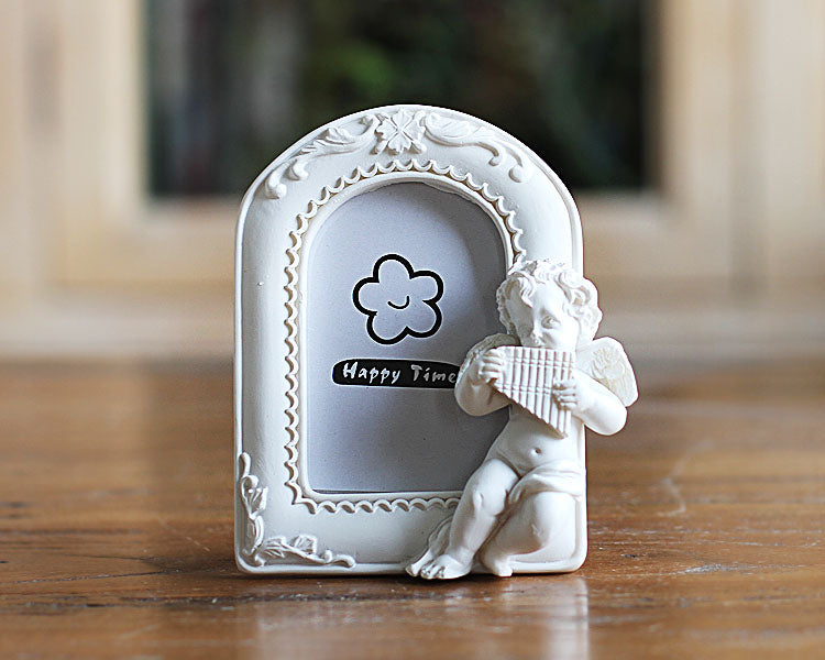 "Angel Frame for Cute Baby Photos - Baby Picture Holder"