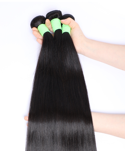 100% Realistic Straight Hair Wig in Natural Color