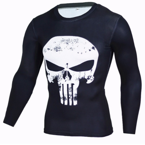 3D Digital Print Superman T-Shirt & Captain America Gear