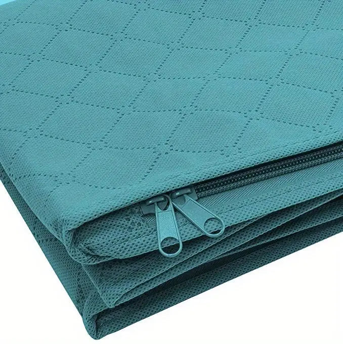 1pc Quilt Storage Bag with Reinforced Handles and Window