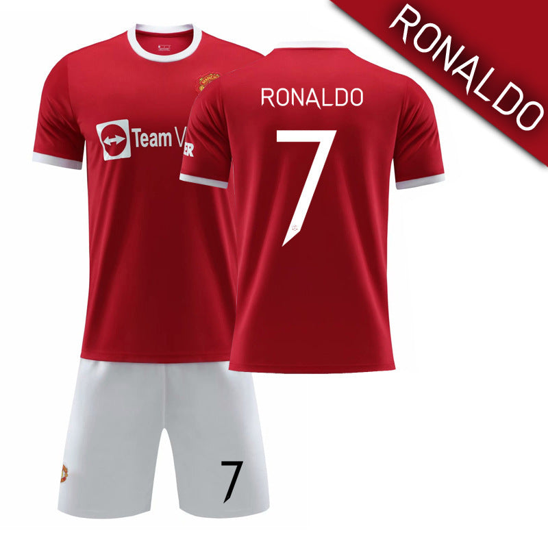 2021-22 Manchester United Jersey Set with Socks