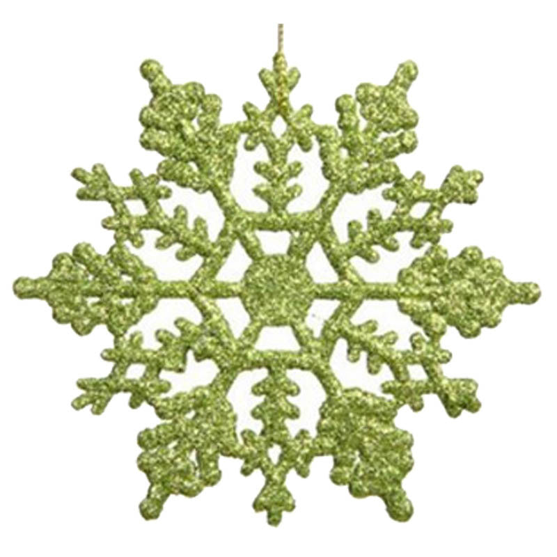 10CM Acrylic Snowflake Ornaments for Christmas Trees