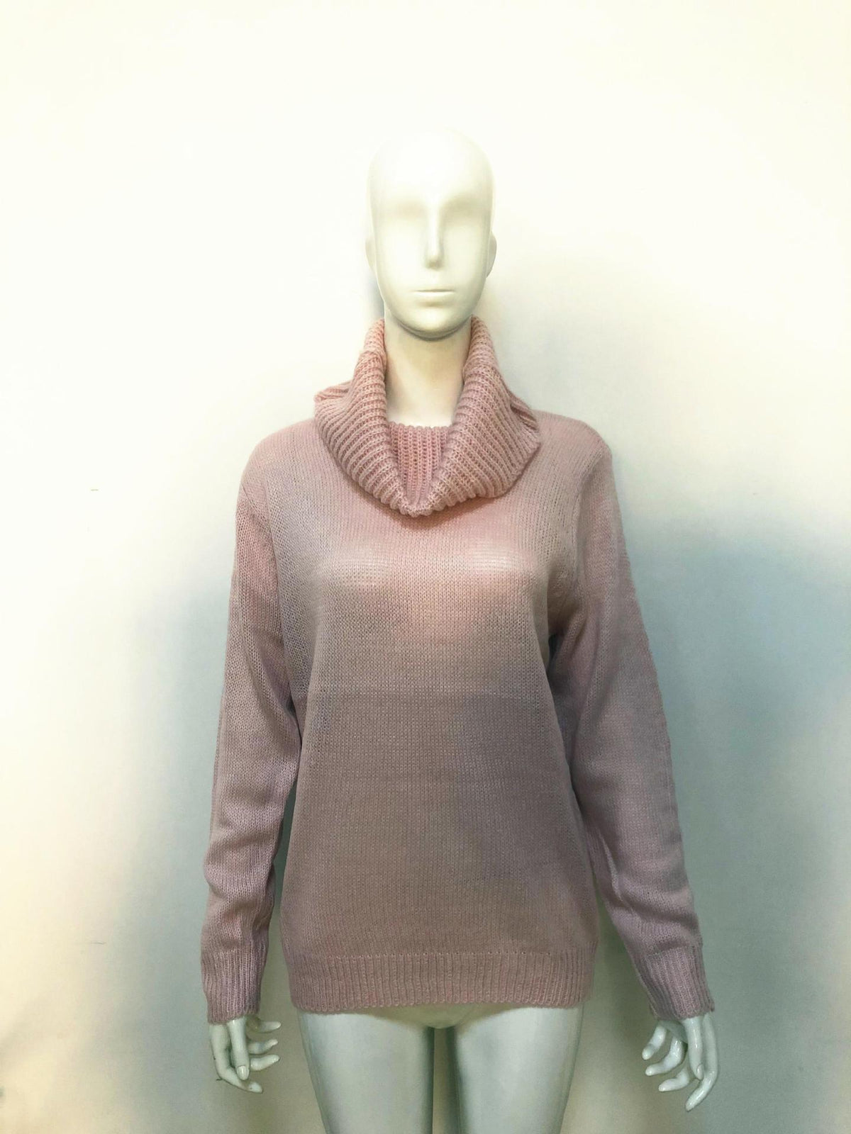 2018 Women's Long Sleeve Turtleneck Knit Sweater