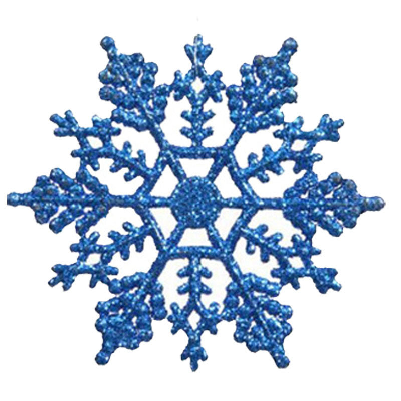 10CM Acrylic Snowflake Ornaments for Christmas Trees