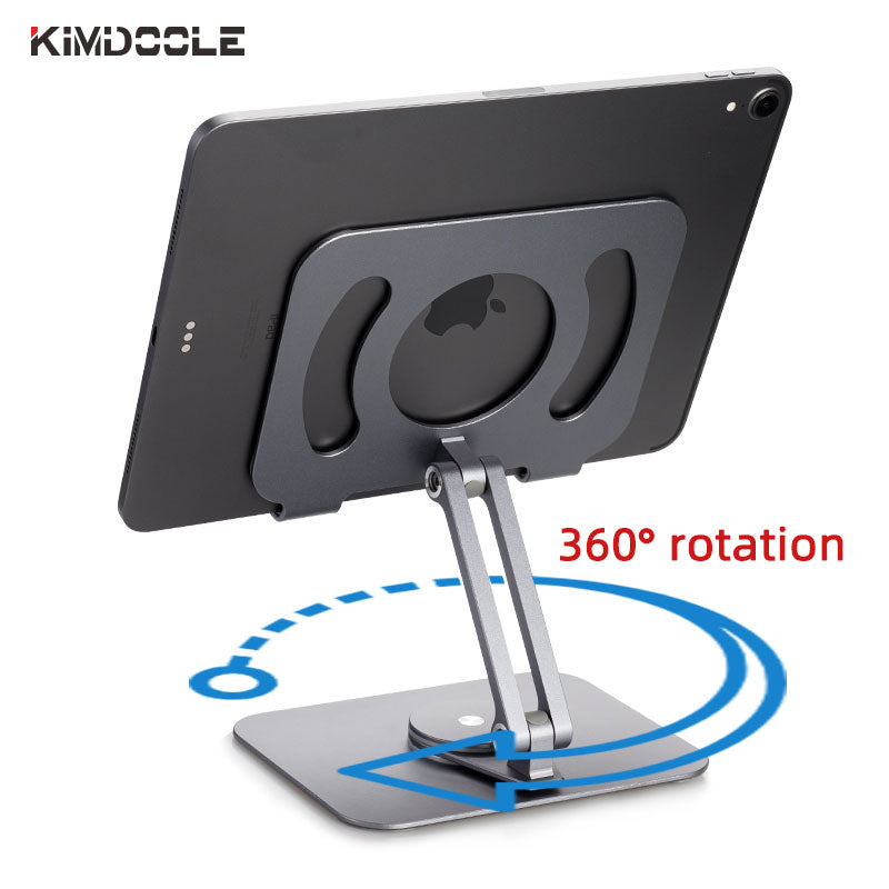 360-Degree Rotating Aluminum Alloy Tablet Stand