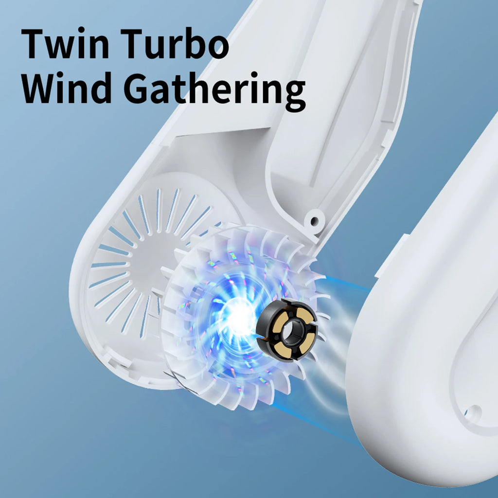 2023 Neck Fan - Leafless Portable Air Conditioner