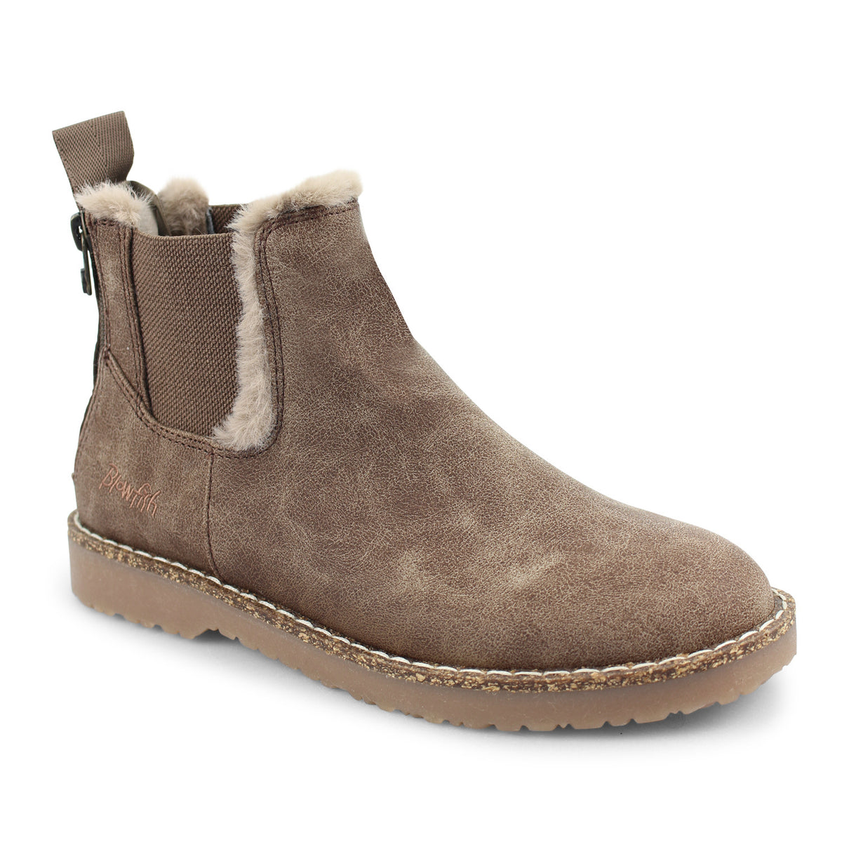 2023 Women's Flat Short Snow Boots with Back Zipper