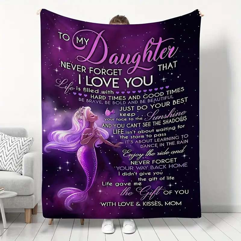 Digital Print Flannel Blanket for Sofa and Bed