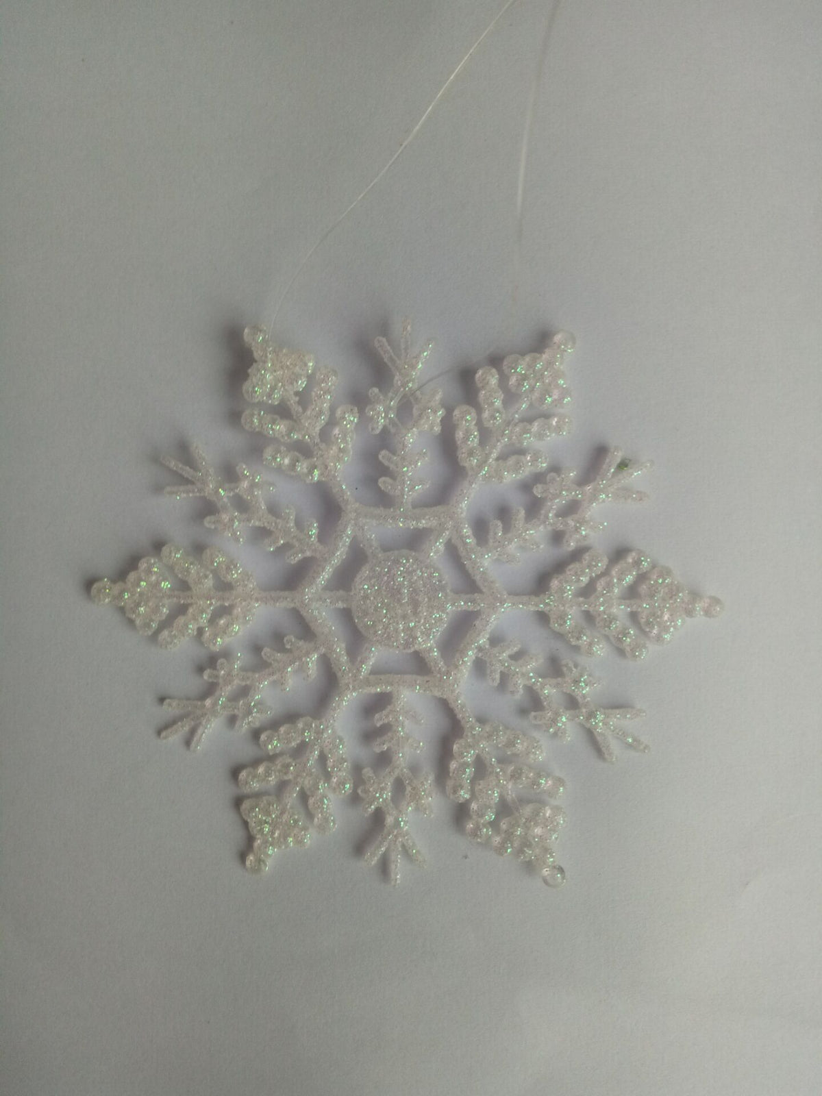 10CM Acrylic Snowflake Ornaments for Christmas Trees