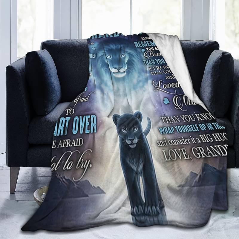 Lightweight Fleece Blanket Gift for Daughter from Dad