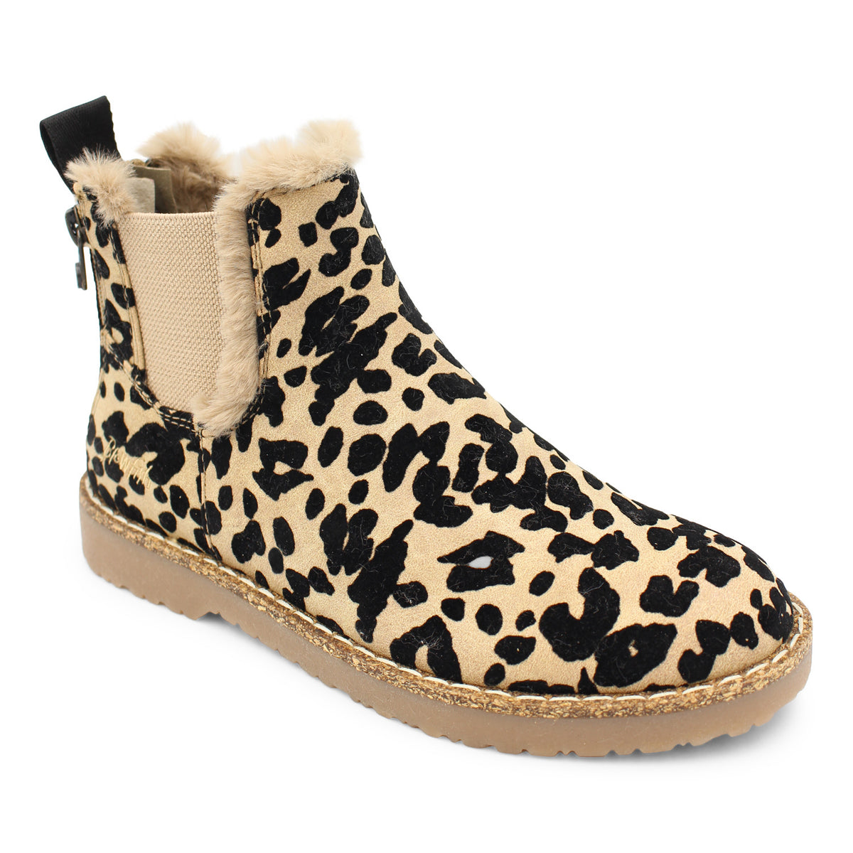 2023 Women's Flat Short Snow Boots with Back Zipper