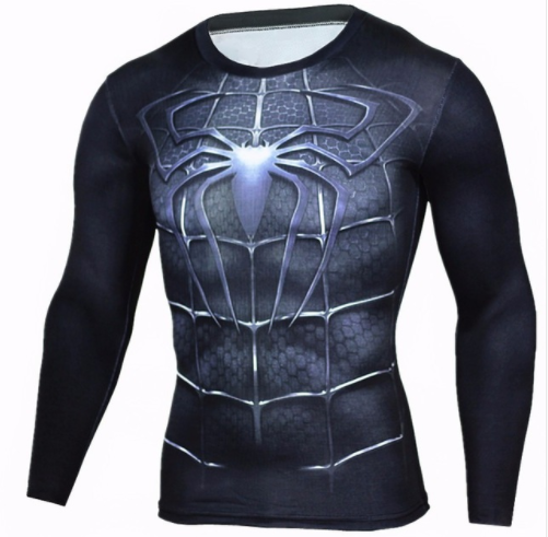 3D Digital Print Superman T-Shirt & Captain America Gear