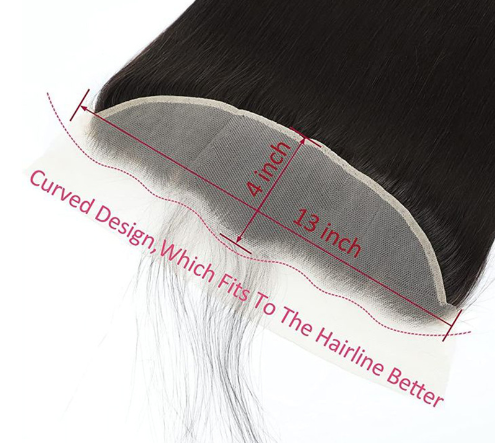13*4 Lace Front Straight Human Hair Wig